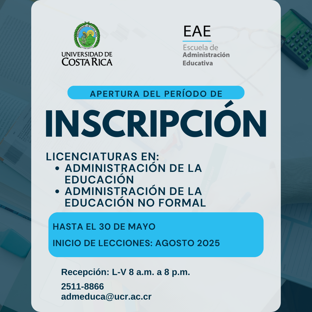 Inscripción abierta